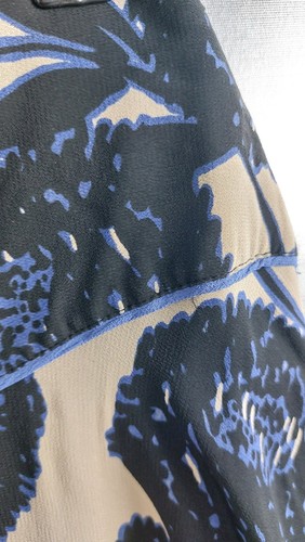 MONSOON Ladies chiffon midi skirt flouncy floral Lined size 18 XL PLUS size NEW - Picture 5 of 9