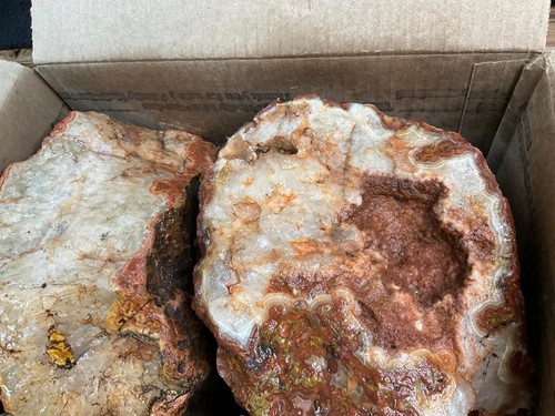 Z~ Moroccan Agate Rough 34 Lbs Lot # 2