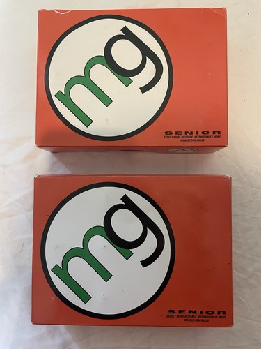 MG SENIOR M2 DUTZEND weiße GOLFBÄLLE brandneu 24 Bälle selten tolle Form 2 Dutzend