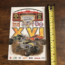 Monster Jam World Finals XVI 2015 Las Vegas Promo Flyer