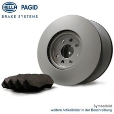 Bremsscheiben Set + Beläge HELLA PAGID für CORSA OPEL ADAM M13 X15 LPG Turbo