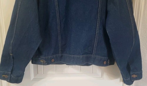 Sheplers Denim Trucker Jacket Mens Xlarge Western New - Picture 4 of 4