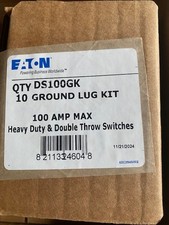 (10 PACK) Eaton DS100GK Ground Lug Kit
