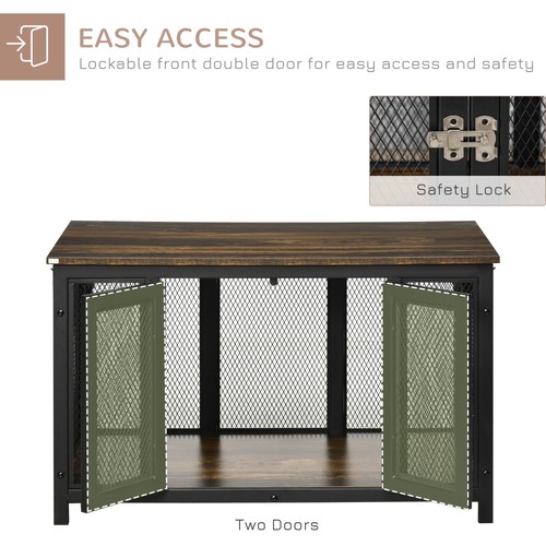 Big Dog Crate End Table Puppy Crate for Small Dogs Indoor, Pet Kennel - Picture 7 of 11