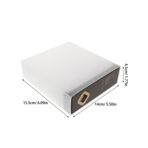 CD/DVD Storage Organizer: Capacity Protective Plastic Case for Discs - Afbeelding 11 van 12