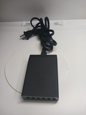 Anker PowerPort 6 A2123 60W 6-Port USB Wall Charger Black Desktop Adapter