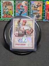  2021 Topps 70 Years of Baseball Autographs #70YAJO Johan Oviedo