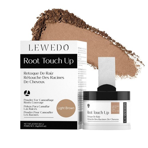 Linea Capelli in Polvere 4g Radice Nera Cover Up Naturale Istantaneo Impermeabile Hairlineα - Foto 20 di 26