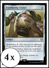 MTG - 4 x Everflowing Chalice - Lord of the Rings - Playset of 4x x4 - LOTR