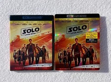 SOLO: A Star Wars Story (2018) 4K Ultra HD + Blu-Ray + Slipcover