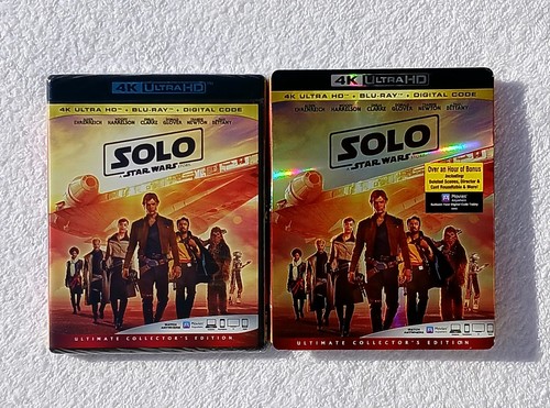 SOLO: A Star Wars Story (2018) 4K Ultra HD + Blu-Ray + Slipcover - Imagen 1 de 2