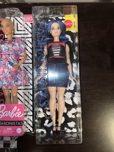 6x Barbie Fashionista Dolls NEW SEALED - Tall Curvy Ken 150 Glam Team Lot - Picture 7 of 17