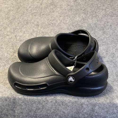 Crocs Bistro Work Clog Black Womens 7 Mens 5 NEW - Picture 8 of 13