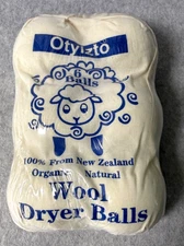 Otylzto Wool Dryer Balls 6-Pk, Dryer Balls for Laundry,Reusable Organic