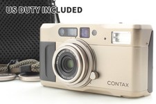 LCD Works MINT Contax TVS Point Shoot 35mm Film Camera From JAPAN