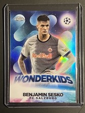 22-23 TOPPS UCC CHROME WONDERKIDS BENJAMIN SESKO FC SALZBURG ARSENAL