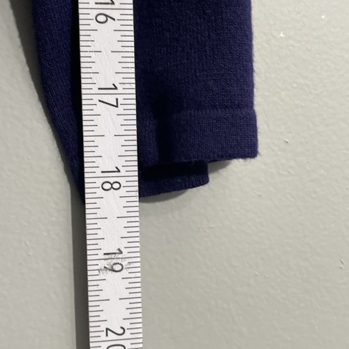 Talbots Women’s S Petite Purple Sweater Neck Tie Detail Soft Feminine 3/4 Sleeve - Picture 3 of 7