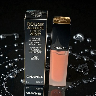 CHANEL ROUGE ALLURE LIQUID VELVET  Intense Matte Lip Colour  *202 SECRETE*