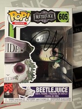 Tim Burton Signed Beetlejuice Funko Pop! Autograph ACOA - Director Tim Burton Signed Beetlejuice Funko Pop! Autograph ACOA - Director