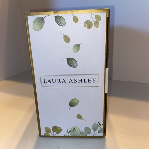 Laura Ashley 2 Piece Candle Set Daily Timer LED Purple White Flowers - Picture 5 of 7