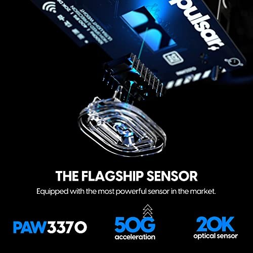 Pulsar Gaming Gears Wireless Gaming Maus Xlite V2 Mini Wireless Ultra Ligh 593 - Bild 4 von 6