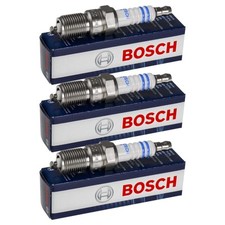3x BOSCH Zündkerze für Mercedes-Benz 190 W201 E 1.8 G-Klasse W463 230 GE 200