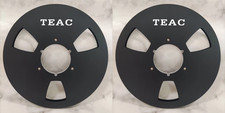 One 10.5'' x 1/4" Black TEAC Tape reel High Quality Aluminum Take Up Reel