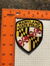 Maryland MD State Police Department Patch small 