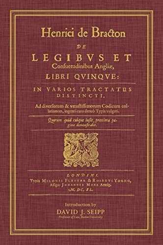 De Legibvs Et Consuetudinibus Angliae, - Hardcover, von De Bracton Henry - gut - Bild 1 von 2