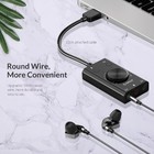 Universal External USB Driver-Free Sound Card With LED Indicator For Speaker