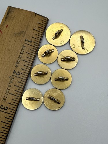 BURBERRY REPLACEMENT BUTTONS PRORSUM GOLD BLAZER JACKET COAT LOT - Picture 5 of 5