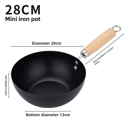 Nonstick Mini Frying Pan Cooking Omelette Pans Wok Gas Induction Cooker - Picture 15 of 18