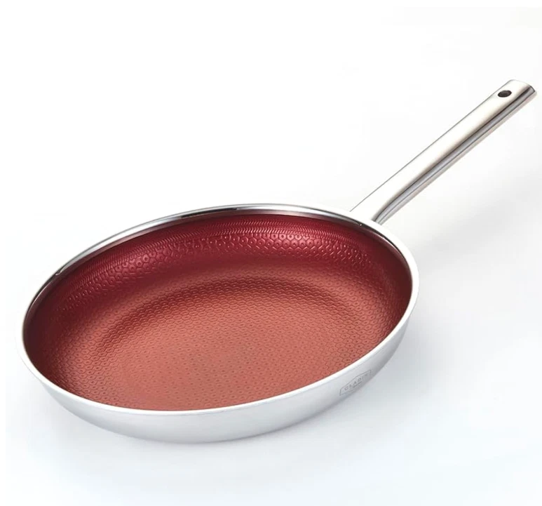 Hexclad Cladin Stainless Steel Pan Nonstick 11" Frying Pan - No Lid