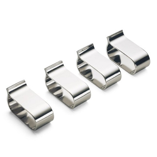 Serviettenringe Silber Serviettenring Servietten Ringe Hochzeit Kartenhalter NEU - Picture 4 of 5
