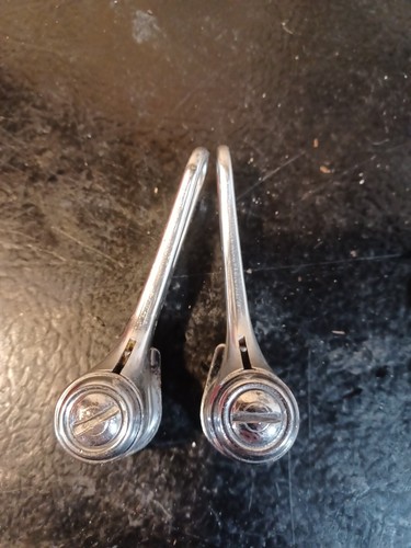 Vintage Simplex Retrofriction Shifter Set Braze On Downtube Friction Shift 1970s - Picture 3 of 4