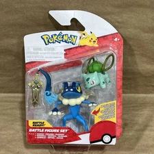 Pokemon HONEDGE FROGADIER BULBASAUR - 3 Figure Battle Pack Nintendo