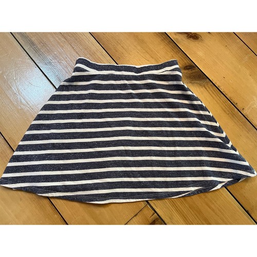 Dina Be Women's Pull On Skirt - Navy & White Stripes - Small - Picture 2 of 3