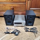 Denon RCD-M39DAB Silver CD Receiver Denon SC-M39 Speakers Fully Working