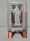 PAMP Suisse Lady of Justice 1oz .999 Fine Silver Bar In Capsule