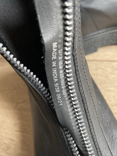 Next Signature Forever Comfort Leather Front Zip Chunky Sole Boots Size 5 EU 38 - Picture 9 of 11