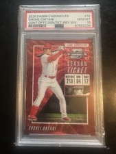 SHOHEI OHTANI 2019 Chronicles 🔥PSA 10 💎Contenders Optic RUBY RED WAVE # /199