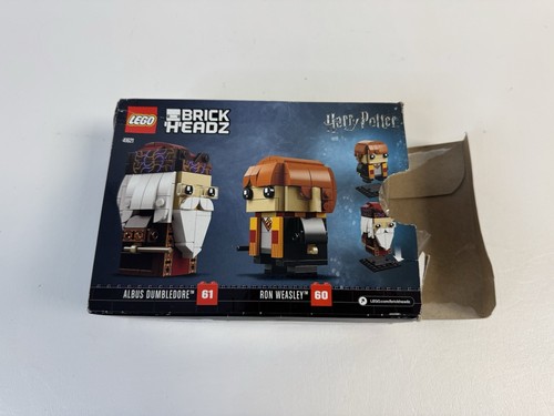 Lego Harry Potter BrickHeadz Ron Weasley & Dumbledore 41621 sacs scellés boîte ouverte - Photo 5/5
