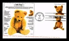 DR JIM STAMPS US COVER TEDDY BEARS FDC STILL HOPE AETNA TOY ANIMALS COMPANY