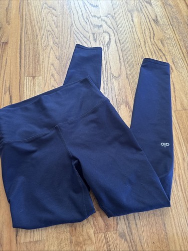Alo Yoga Airbrush leggings full length Rich Navy-S - Picture 2 of 4