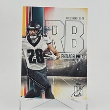 2024 Signature Classes Red/Yellow #167 Will Shipley RC Rookie Eagles 
