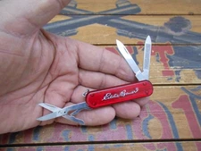 Wenger Esquire Swiss Army Knife 65mm Ruby Translucent Eddie Bauer