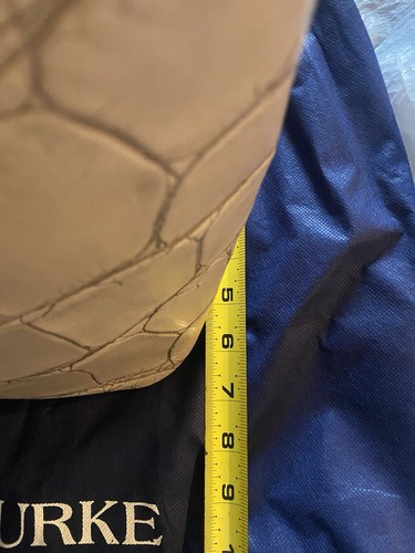 Dooney & Bourke Giraffenprint Handtasche Geldbeutel Weiß Echtleder Neu! - Bild 5 von 7