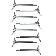 Bandit Valve Cover Bolt 41368-pack Chrome Y-wing 2pc 4.75 In. 14-20 X .75
