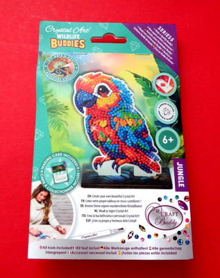 Marvel Crystal Art Buddies Steckfigur Sammelfigur PARROT