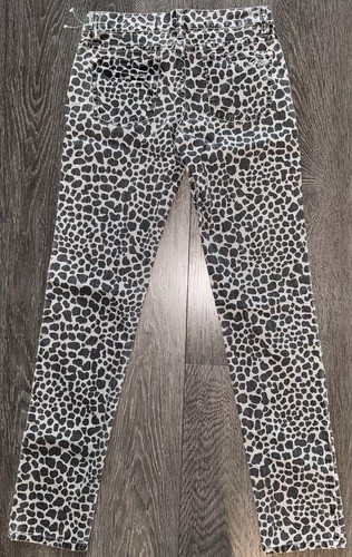 JUICY COUTURE gray leopard print skinny pants Kids girls 14 - Picture 2 of 6